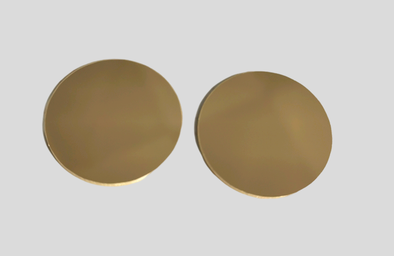 Gold Plated High Reflection Glass，Metallized sapphire window